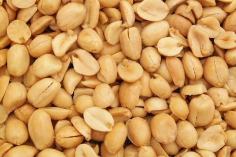 Geröstete ungesalzene Bio-Erdnüsse 25 kg